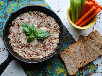 Zaatar Spiced Baked Feta Dip