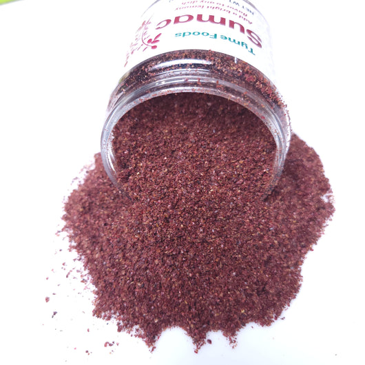 Sumac Spice - Organic and Extra Lemony Sumac Seasoning - 3.5 OZ Lebanese Grown